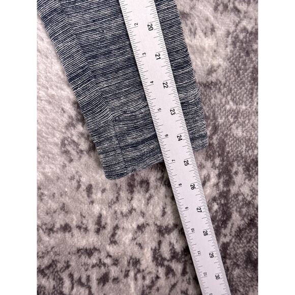 APC Sweater Medium Mens Indigo Blue Cotton Knit Crewneck - Picture 5 of 8